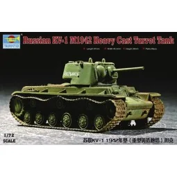 KV-1 1942 Heavy Cast Turret, 1/72 - Trumpeter 07231