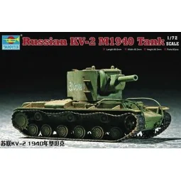 Soviet KV-2 M1940, 1/72 - Trumpeter 07235