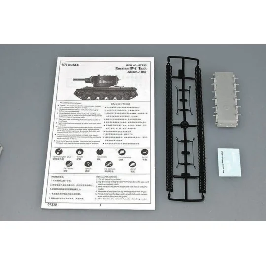 Soviet KV-2 M1940, 1/72 - Trumpeter 07235
