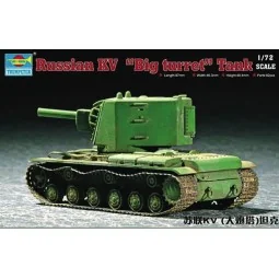 Soviet KV Big Turret, 1/72 - Trumpeter 07236
