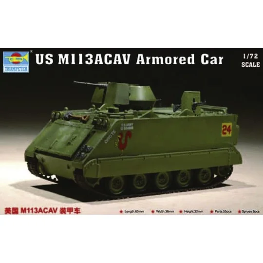 US M 113 ACAV Armored Car, 1/72 - Trumpeter 07237 US M 113 ACAV Armored Car, 1/72 - Trumpeter 07237
