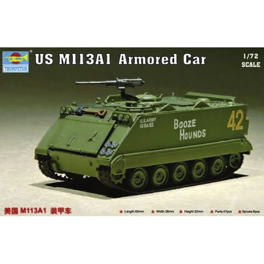 US M 113 A1 Armored Car, 1/72 - Trumpeter 07238 US M 113 A1 Armored Car, 1/72 - Trumpeter 07238