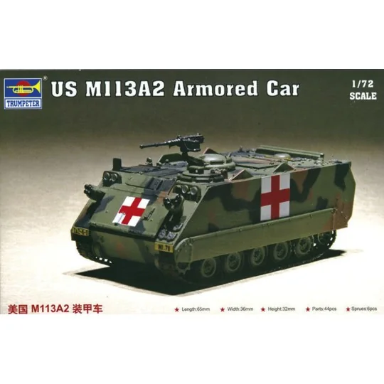 US M113A2 Armored Car, 1/72 - Trumpeter 07239 US M113A2 Armored Car, 1/72 - Trumpeter 07239