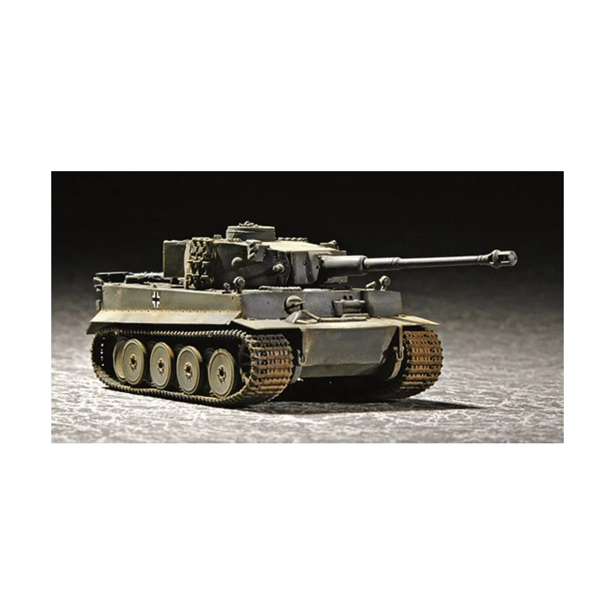 Tiger 1 Tank (Early), 1/72 - Trumpeter 07242 Tiger 1 Tank (Early), 1/72 - Trumpeter 07242