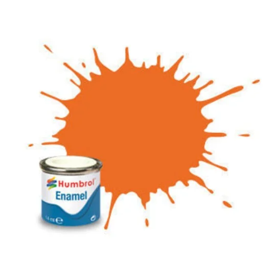 Humbrol 046 orange, matt 14 ml - Humbrol AA0046
