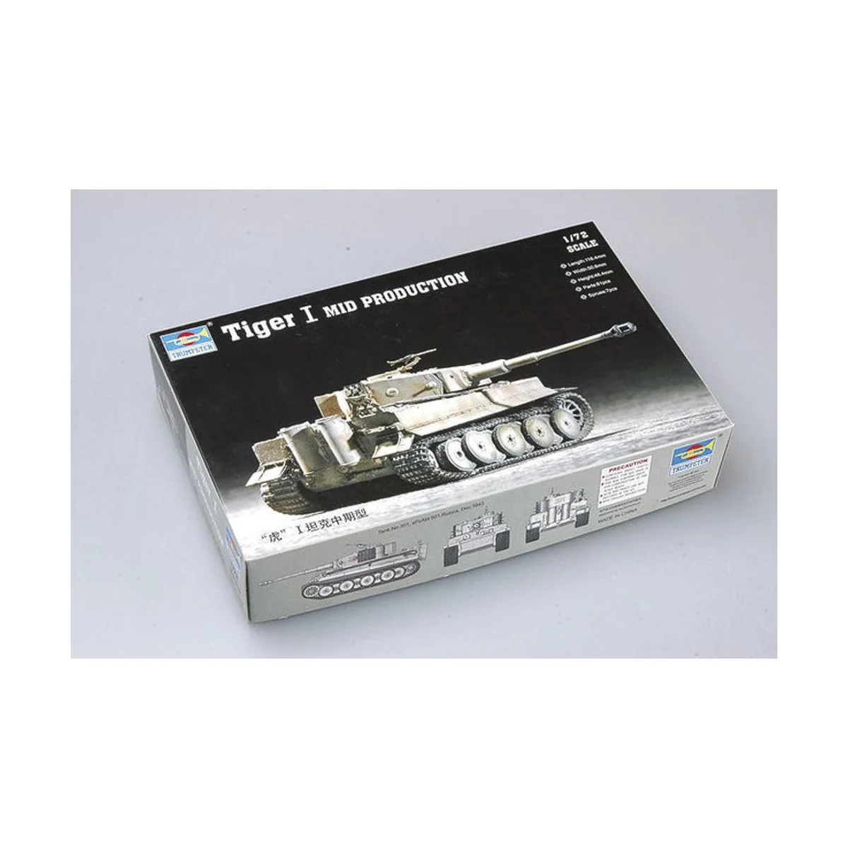 Tiger 1 Tank (Mid.) - Trumpeter 07243