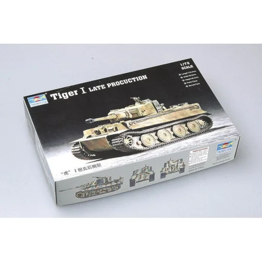 Tiger 1 Tank (Late), 1/72 - Trumpeter 07244 Tiger 1 Tank (Late), 1/72 - Trumpeter 07244