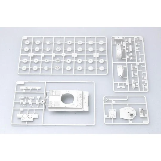 Tiger 1 Tank (Late), 1/72 - Trumpeter 07244 Tiger 1 Tank (Late), 1/72 - Trumpeter 07244