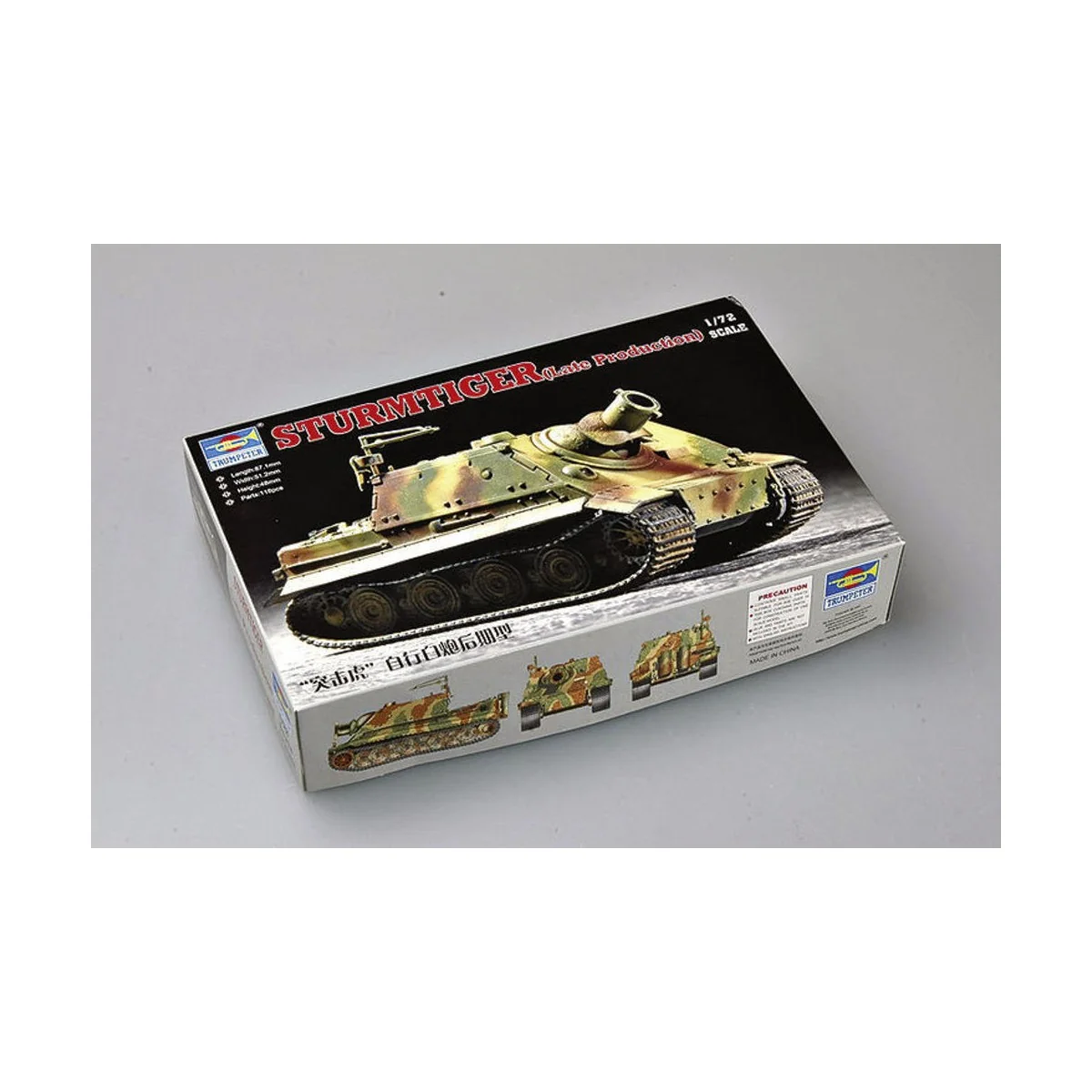 ''Sturmtiger''Assault Mortar (Late Type), 1/72 - Trumpeter 07247