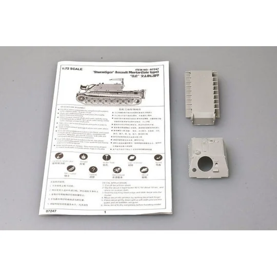 ''Sturmtiger''Assault Mortar (Late Type), 1/72 - Trumpeter 07247