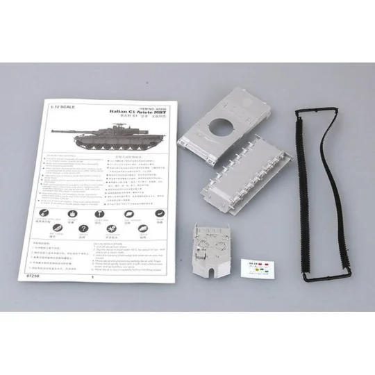 Italian C1 Ariete MBT, 1/72 - Trumpeter 07250 Italian C1 Ariete MBT, 1/72 - Trumpeter 07250