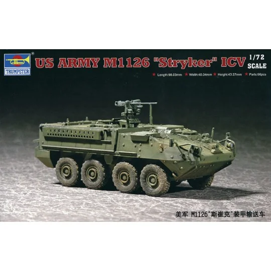 ''Stryker'' Light Armored Vehicle (ICV), 1/72 - Trumpeter 07255