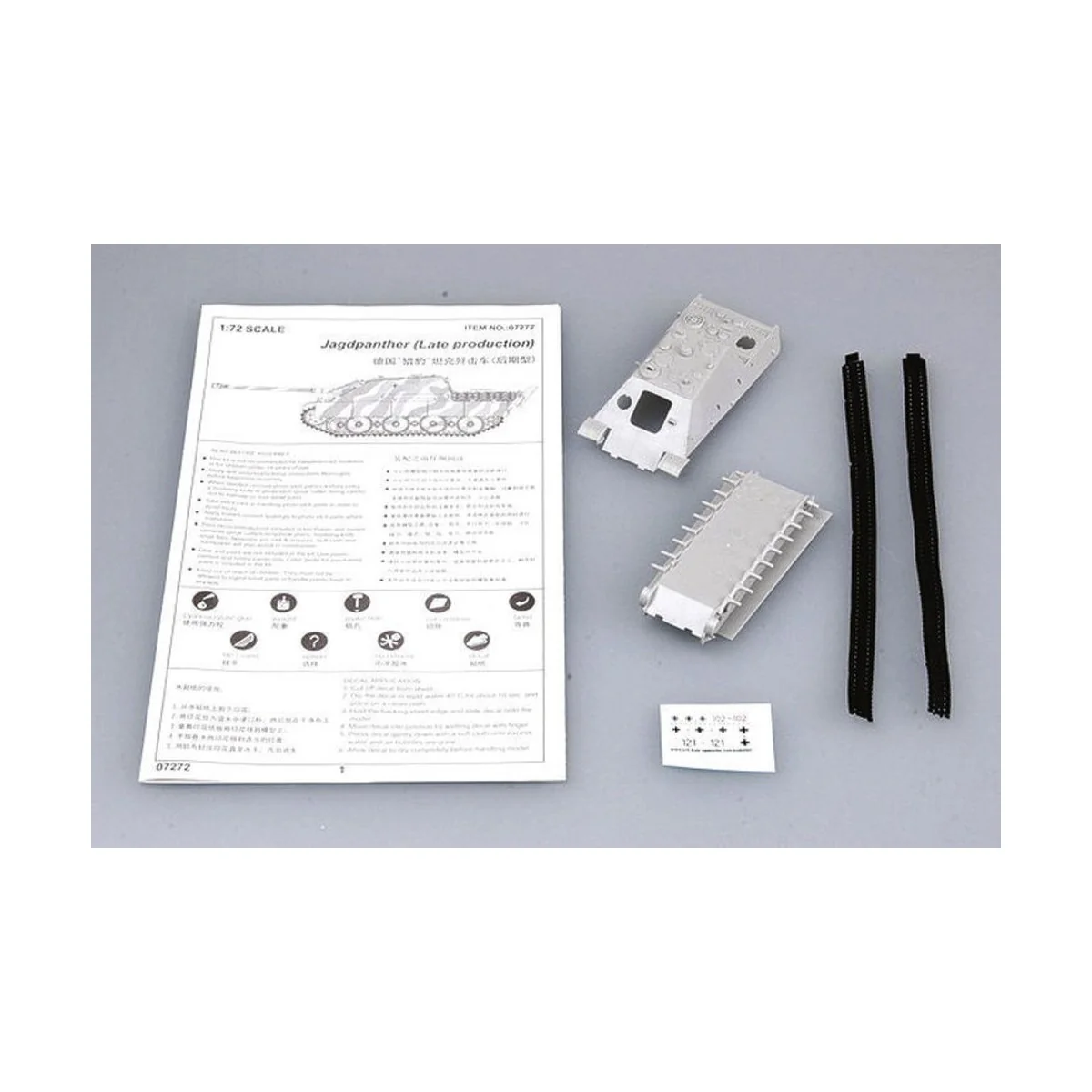 German Jagdpanther (Late Production), 1/72 - Trumpeter 07272 German Jagdpanther (Late Production), 1/72 - Trumpeter 07272