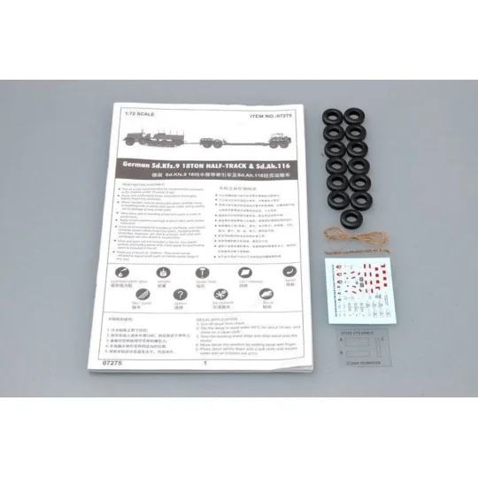 Sd.Kfz.9(18t)Half-Track - Trumpeter 07275