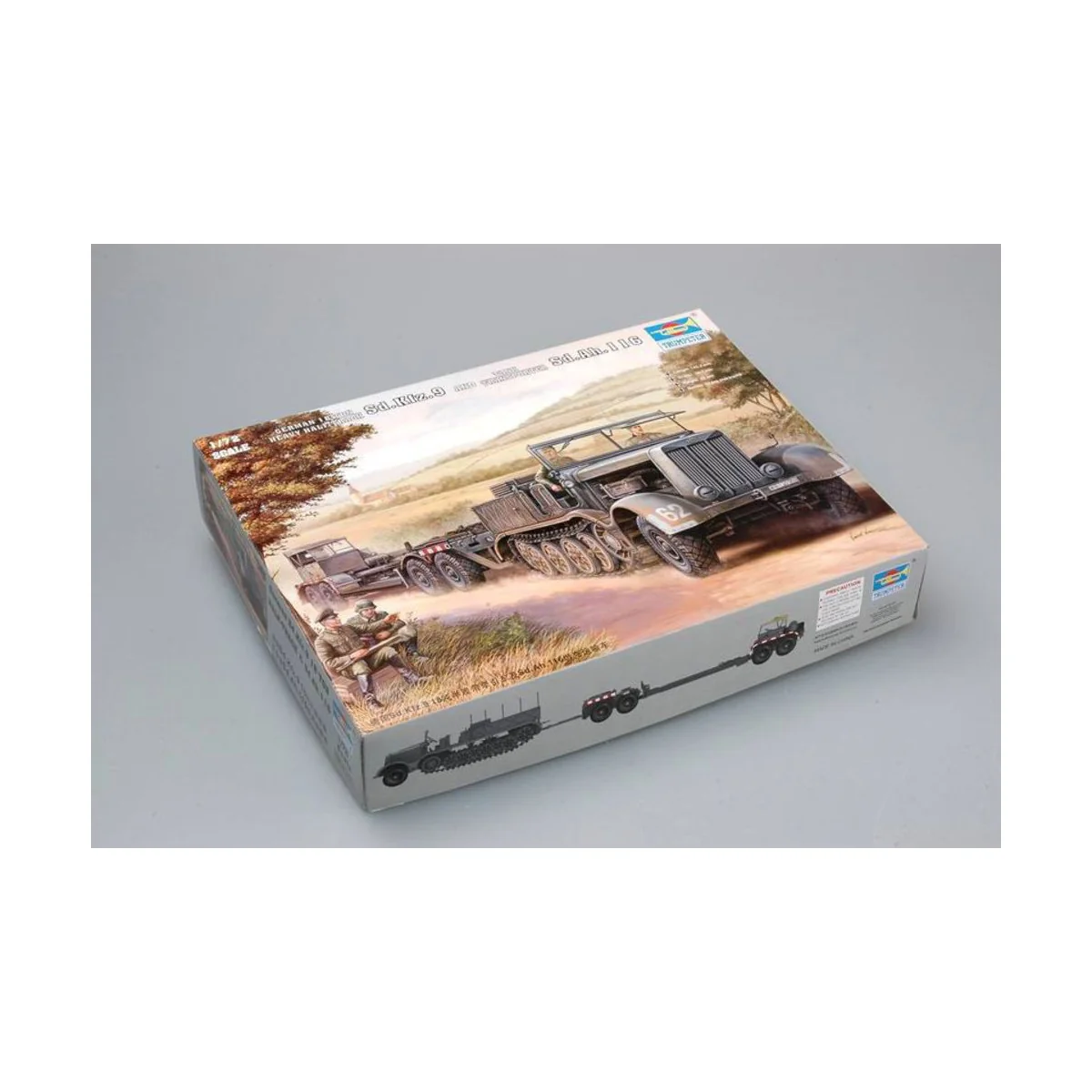 Sd.Kfz.9(18t)Half-Track, 1/72 - Trumpeter 07275