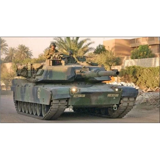M1A1 Abrams MBT, 1/72 - Trumpeter 07276 M1A1 Abrams MBT, 1/72 - Trumpeter 07276