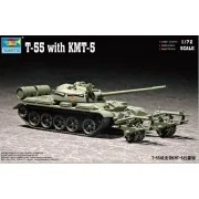 T-55 with KMT-5, 1/72 - Trumpeter 07283 T-55 with KMT-5, 1/72 - Trumpeter 07283