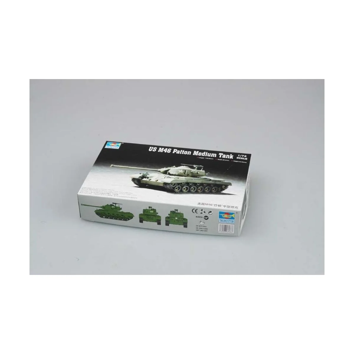 US M46 Patton, 1/72 - Trumpeter 07288 US M46 Patton, 1/72 - Trumpeter 07288