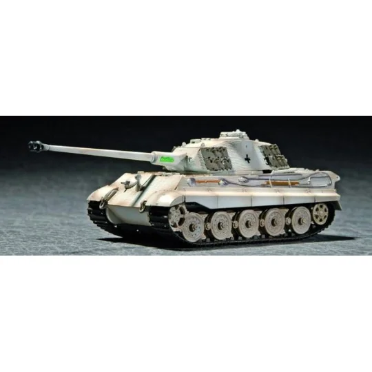 King Tiger Porsche Turret w/Zimmerit, 1/72 - Trumpeter 07292 King Tiger Porsche Turret w/Zimmerit, 1/72 - Trumpeter 07292