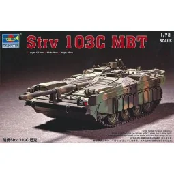 Swedish Strv 103C MBT, 1/72 - Trumpeter 07298