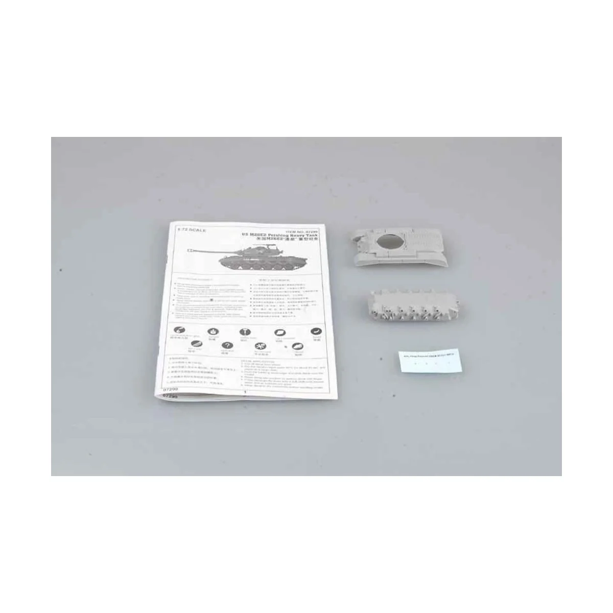 US M26E2 Pershing Heavy Tank, 1/72 - Trumpeter 07299