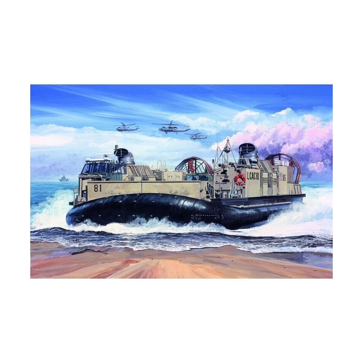 USMC Landing Craft Air Cushion (LCAC) - Trumpeter 07302