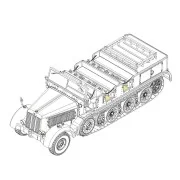 Sd.Kfz.8 Schwerer Zugkraftwagen 12t - Trumpeter 07403