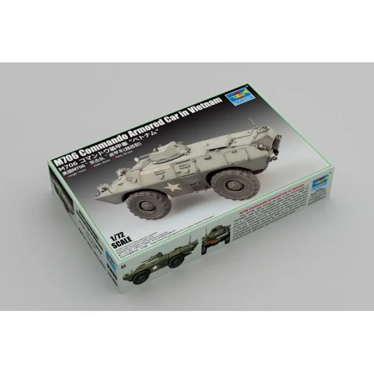 M706 Commando Armored Car in Vietnam, 1/72 - Trumpeter 07439