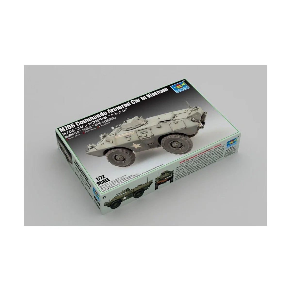 M706 Commando Armored Car in Vietnam, 1/72 - Trumpeter 07439