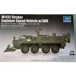 M1132 Stryker Engineer Squad Vehicle w/SOB, 1/72 - Trumpeter 07456
