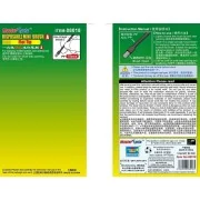 Disposable Mini Flat Brush, 10 pcs - Master Tools 08018