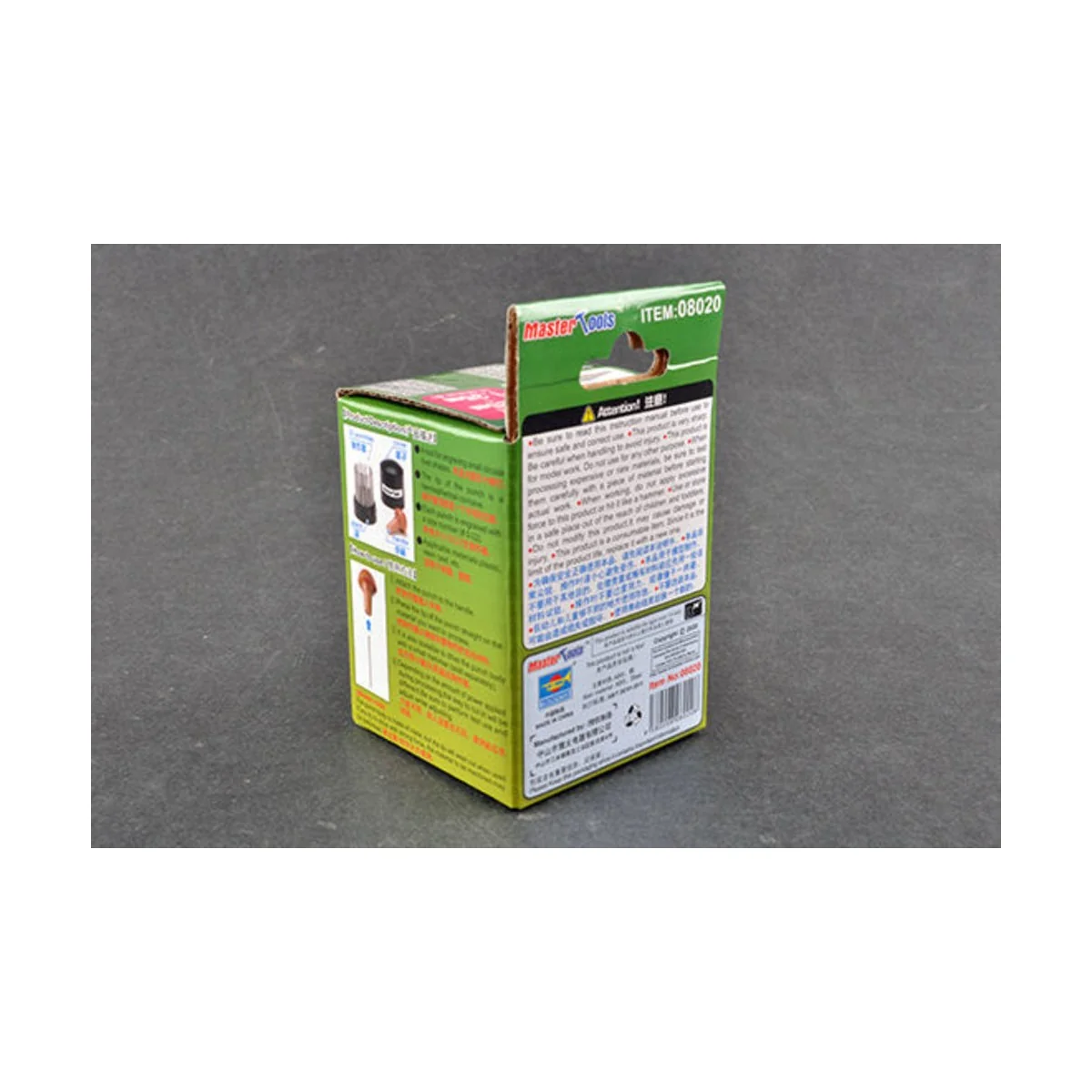 HG Micro Rivet Punch (23 Pcs , 0.25mm-1.35mm) - Master Tools 08020