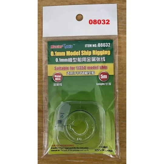 0.1mm Model ship Rigging - Master Tools 08032