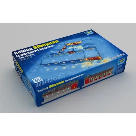 Beijing Siheyuan(courtyard house), 1/100 - Trumpeter 09001