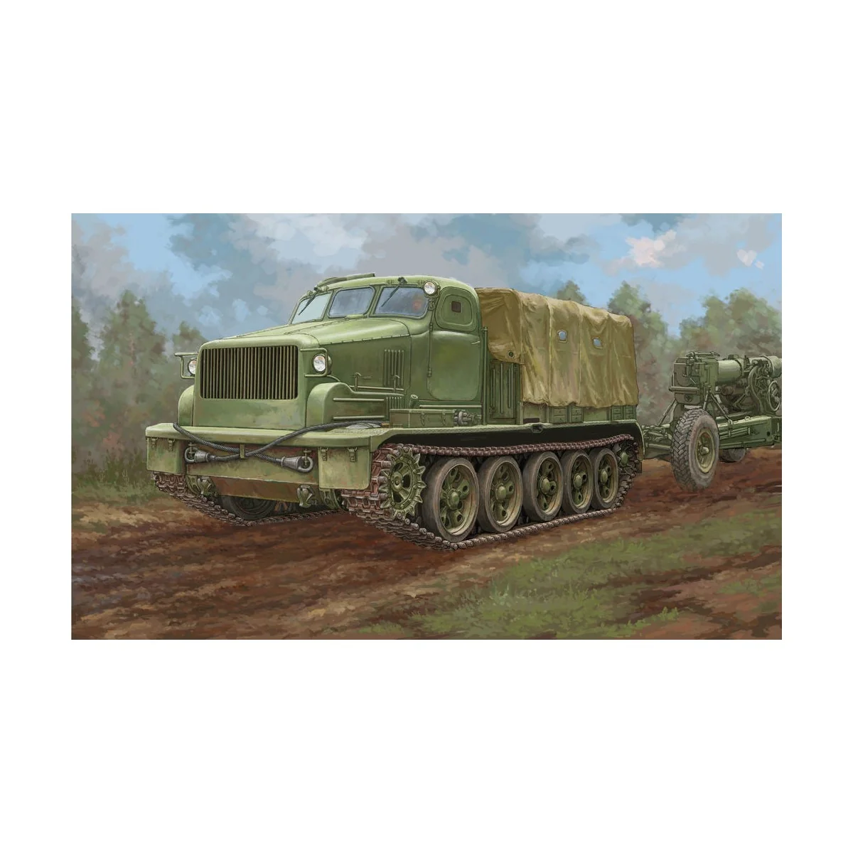 AT-T Artillery Prime Mover, 1/35 - Trumpeter 09501
