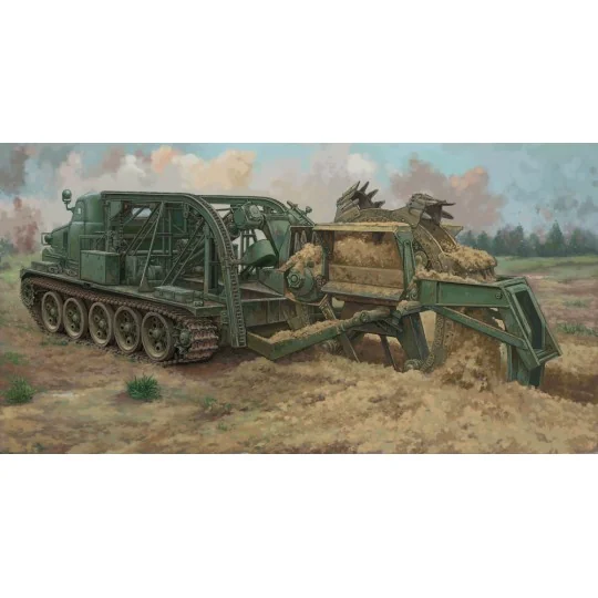 BTM-3 High-Speed Trench Digging Vehicle, 1/35 - Trumpeter 09502 BTM-3 High-Speed Trench Digging Vehicle, 1/35 - Trumpeter 09502