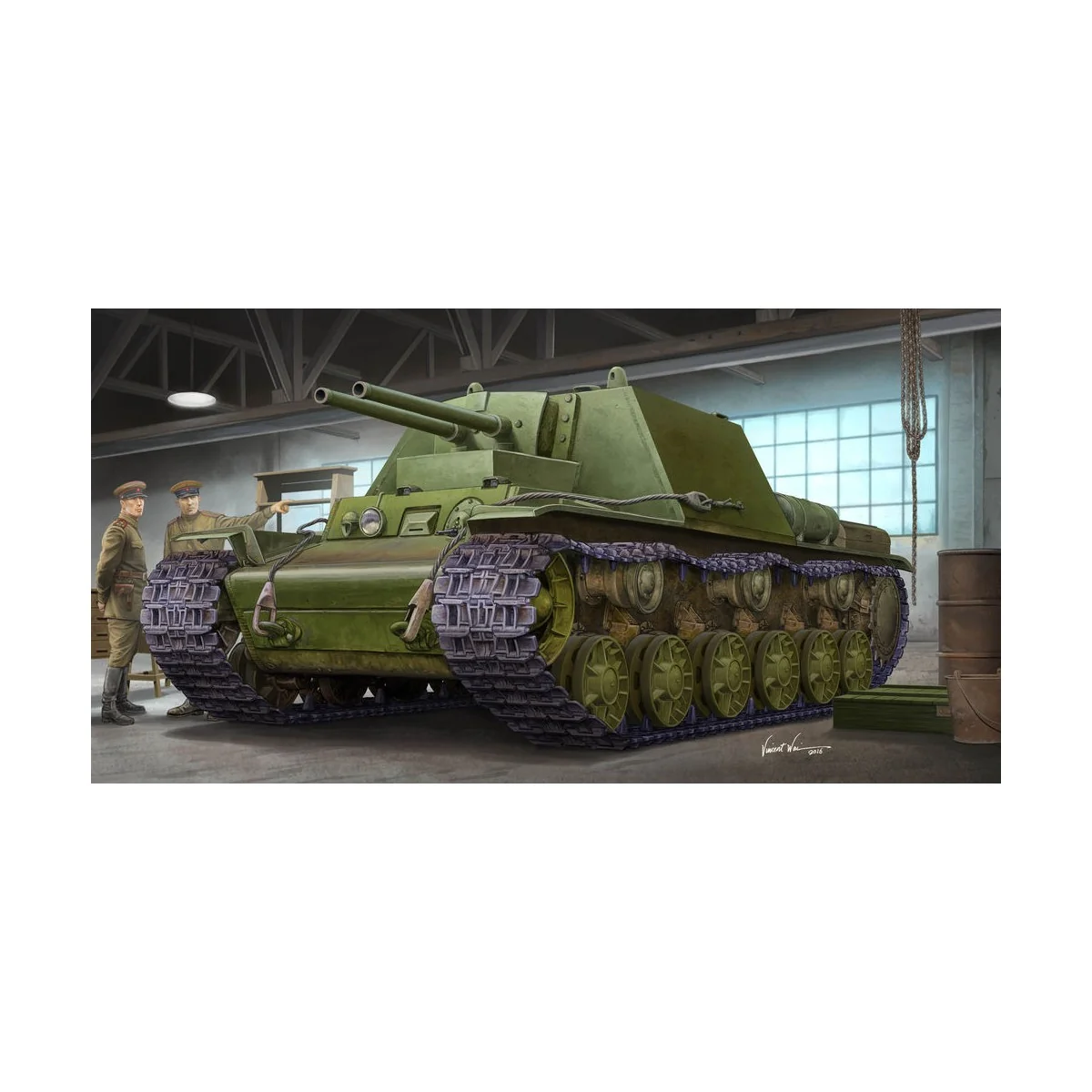 Soviet KV-7 (Object 227), 1/35 - Trumpeter 09504