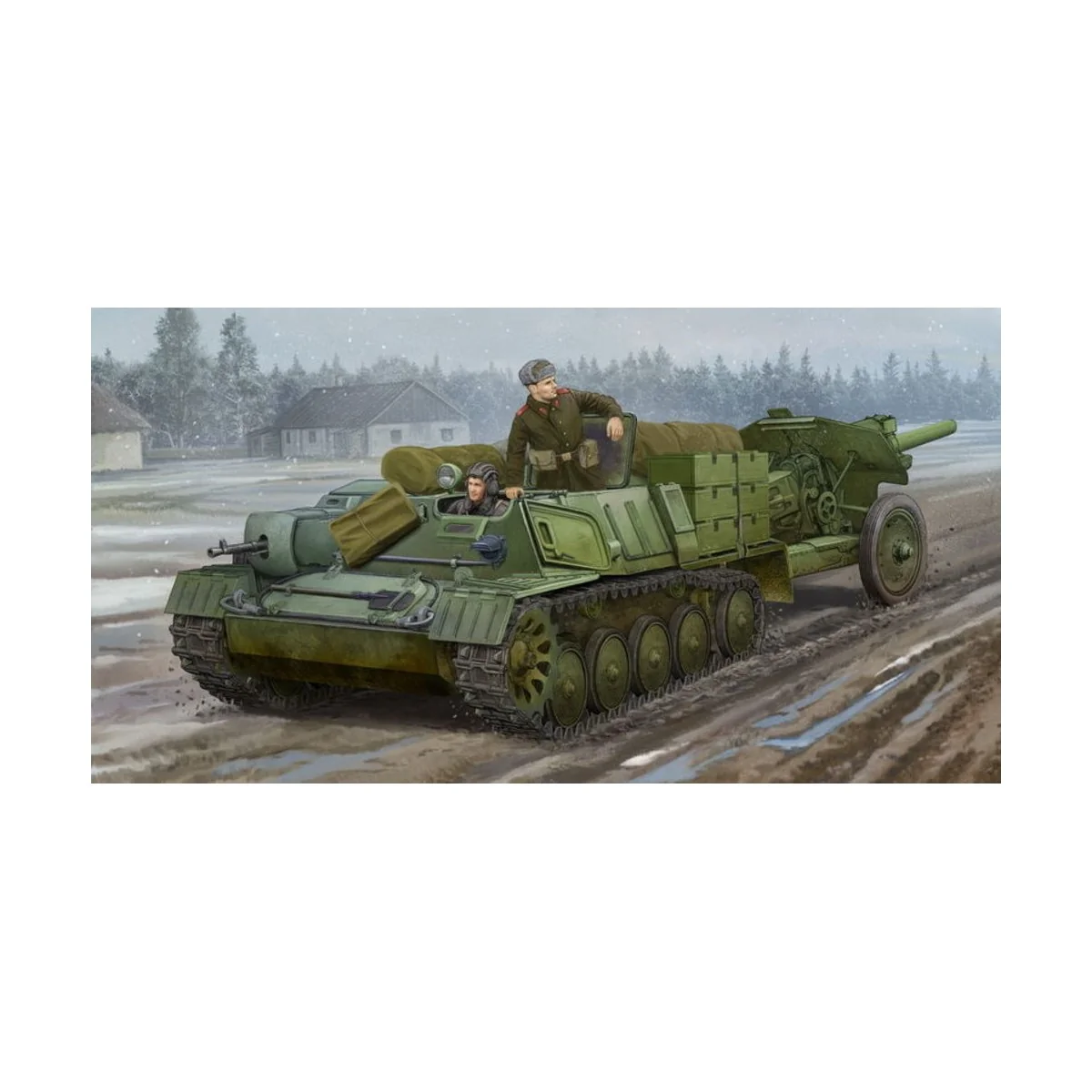 Soviet AT-P artillery tractor, 1/35 - Trumpeter 09509