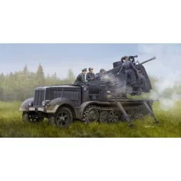German 5cm FLAK 41auf Selbstfahrlafette(Sd.Kfz.7/2), 1/35 - Trumpet...