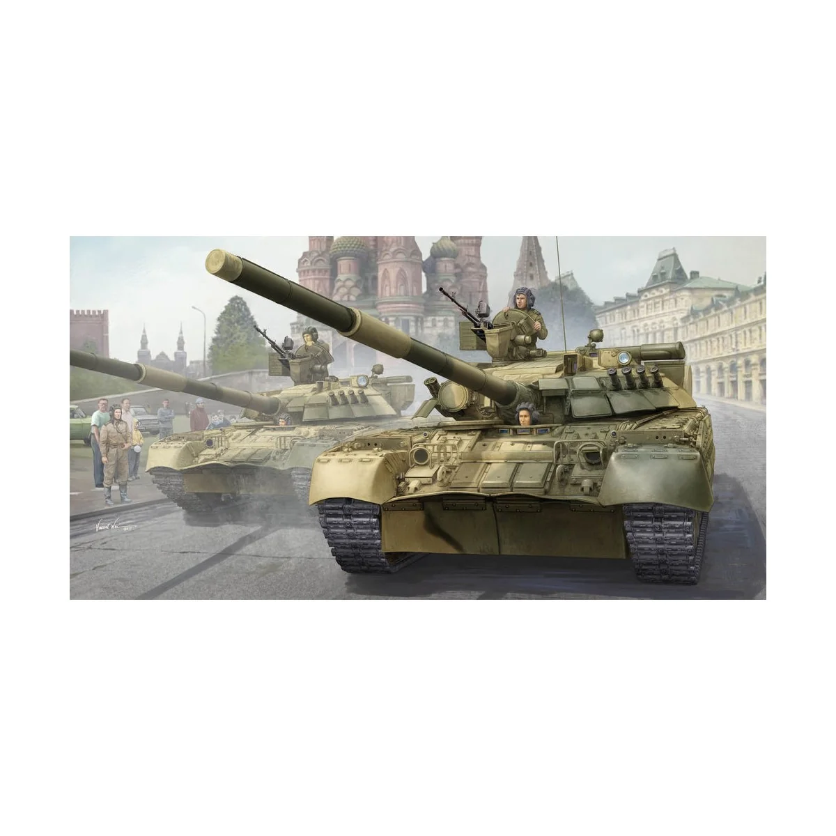 Russian T-80UD MBT, 1/35 - Trumpeter 09527