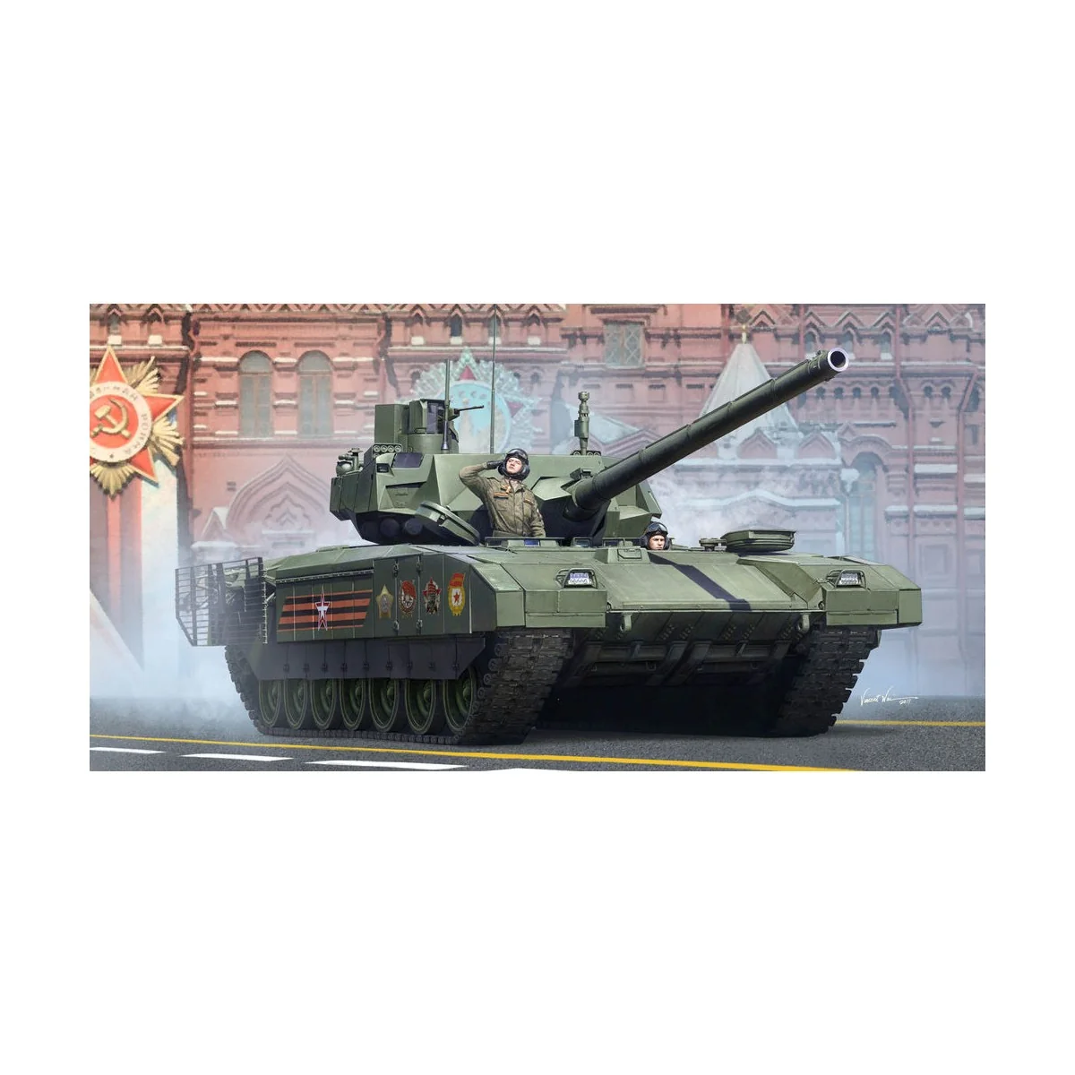 Russian T-14 Armata MBT, 1/35 - Trumpeter 09528