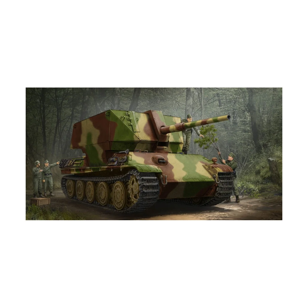 Trumpeter - Flakpanther w/8.8cm Flak 41 - 09530