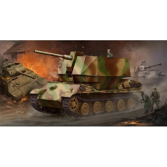 Flakpanther w/8.8cm Flak 36/37, 1/35 - Trumpeter 09531 Flakpanther w/8.8cm Flak 36/37, 1/35 - Trumpeter 09531