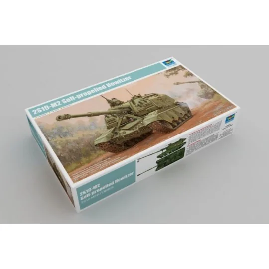 2S19-M2 Self-propelled Howitzer, 1/35 - Trumpeter 09534