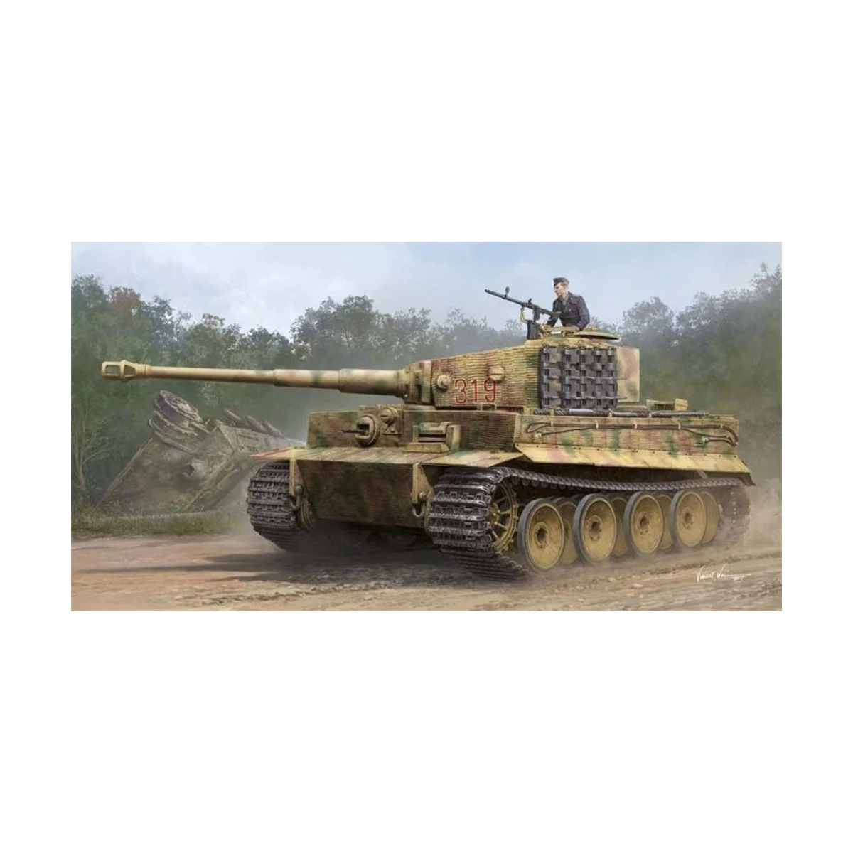 Pz.Kpfw.VI Ausf.E Sd.Kfz.181 Tiger I (Medium Production)w/Zimmerit ...