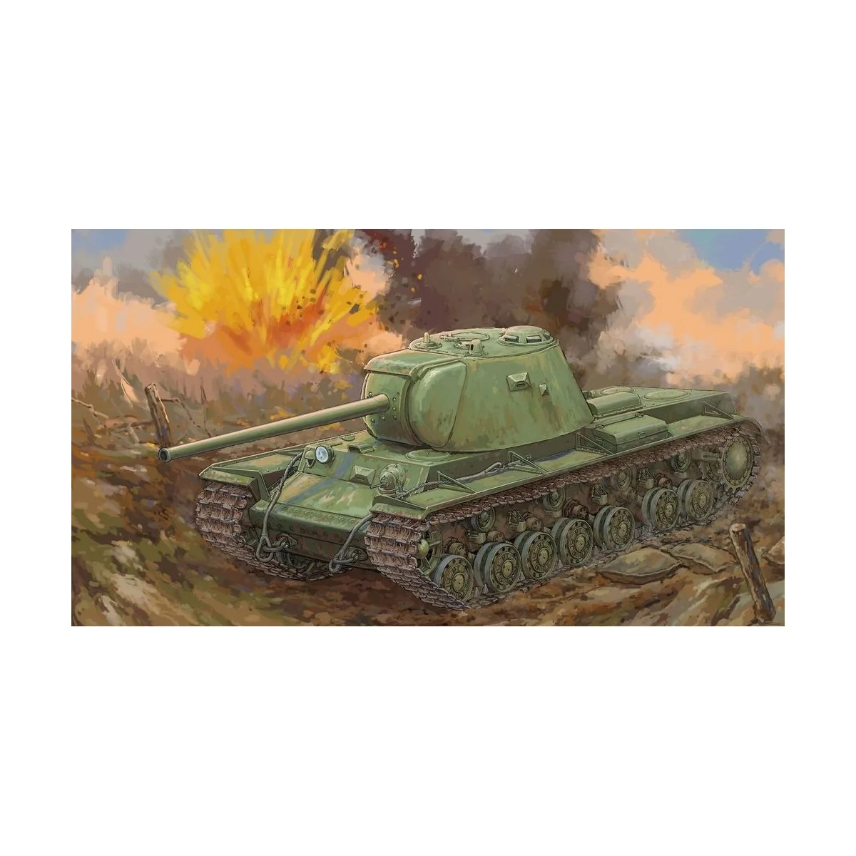 Russian KV-3 Heavy Tank, 1/35 - Trumpeter 09544 Russian KV-3 Heavy Tank, 1/35 - Trumpeter 09544