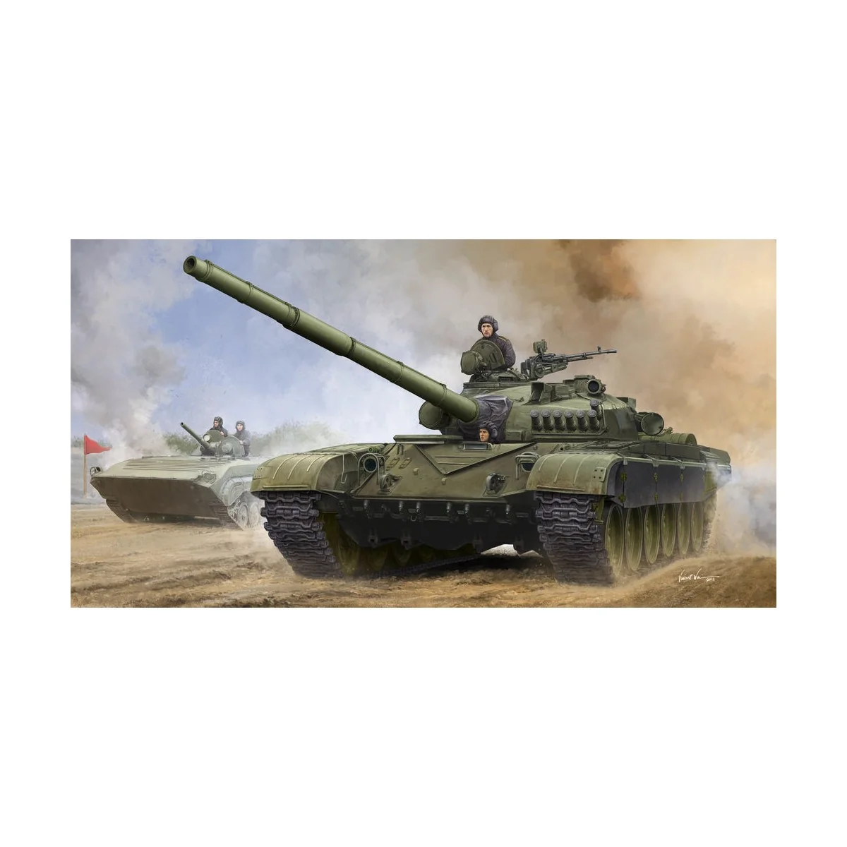 Trumpeter - Russian T-72A Mod1979 MBT - 09546