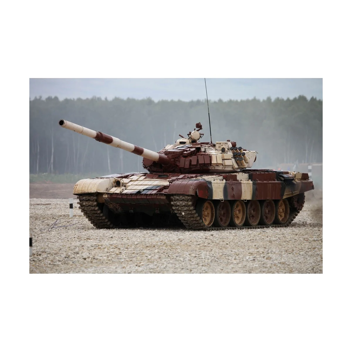 Russian T-72B1 MBT(w/kontakt-1 reactive amor), 1/35 - Trumpeter 09555