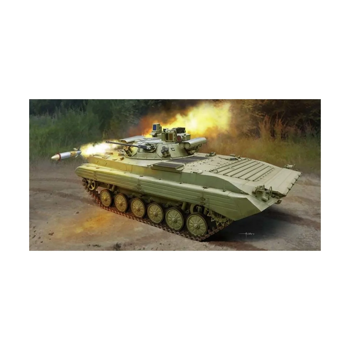 Russian BMP-2M Berezhok Turret, 1/35 - Trumpeter 09558 Russian BMP-2M Berezhok Turret, 1/35 - Trumpeter 09558