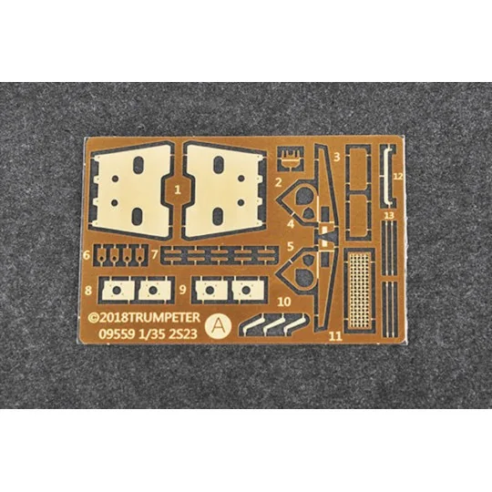 2S23 Self-propelled Howitzer, 1/35 - Trumpeter 09559 2S23 Self-propelled Howitzer, 1/35 - Trumpeter 09559